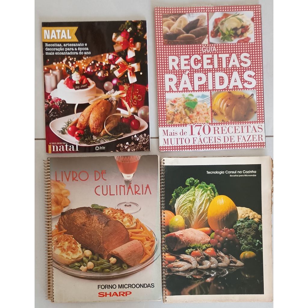 Receitas Facieis/o Melhor do /consul na Cozinha/culinaria no Microondas — R$ 15,00 em Shopee