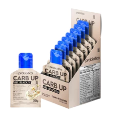 Gel Energético Carb Up Black Gel - Caixa c/ 10 Sachês - Probiótica