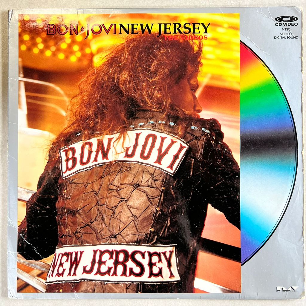 Ld Laserdisc Bon Jovi 1989 New Jersey The Video, Reino Unido