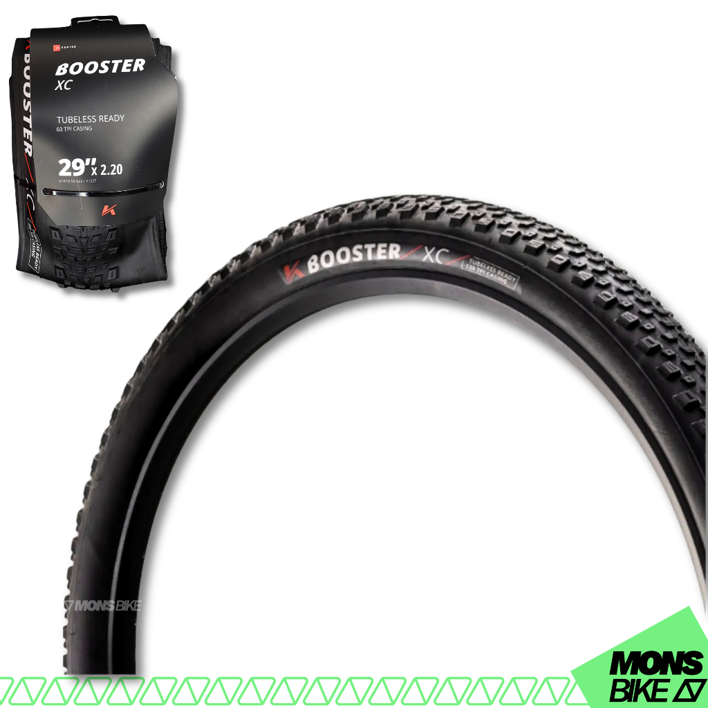 Pneu Bike Tubeless Kenda Booster XC 29x2.20 Mtb 60tpi Kevlar MTB