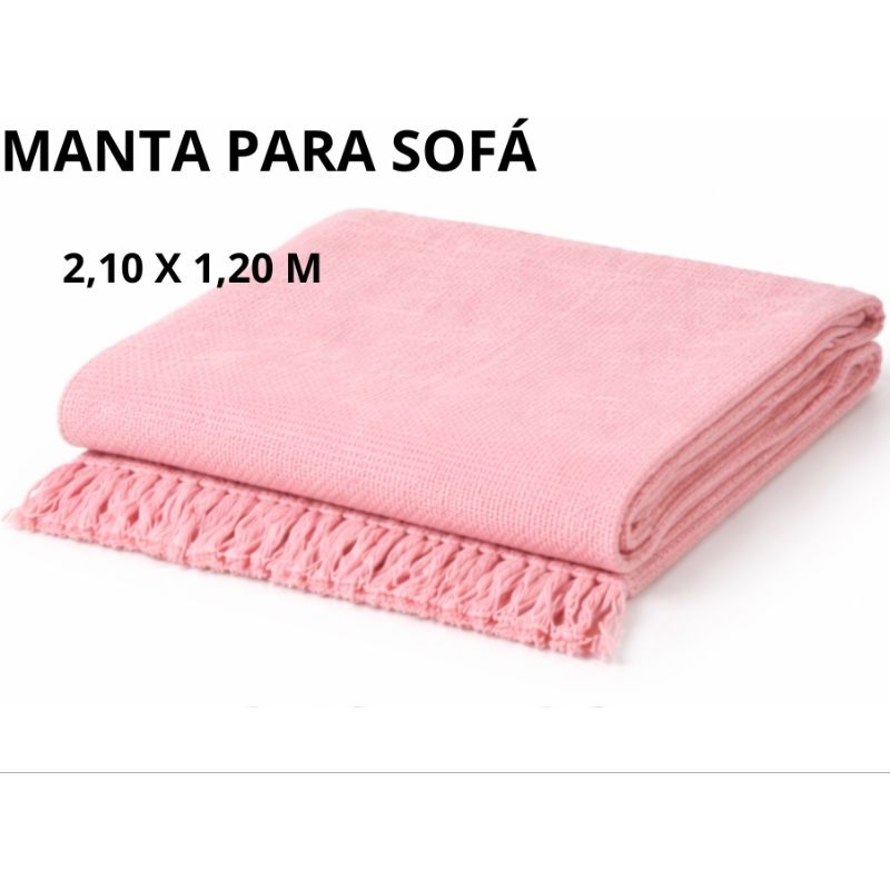 Manta  Para Sofá ou Cama Decorativa Premium Macia Estilo Luxo Para Sala Linda inverno