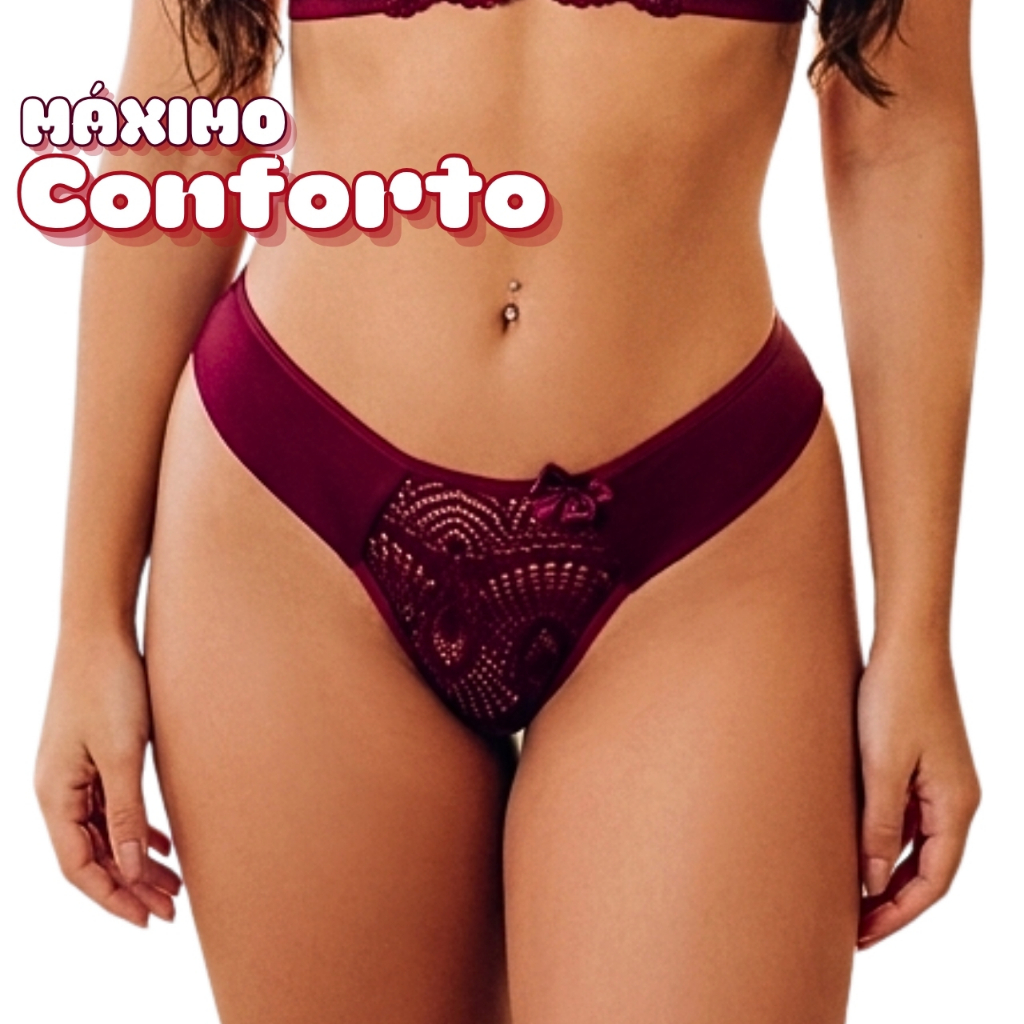 Kit Calsinha Femenina Calcinha Empina Bumbum Calcinha Fio Duplo Calsinha Femenina Fio Levanta Bumbum Asa Delta