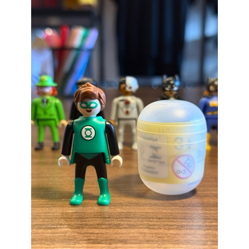 Lanterna verde DC Kinder Ovo Playmobil
