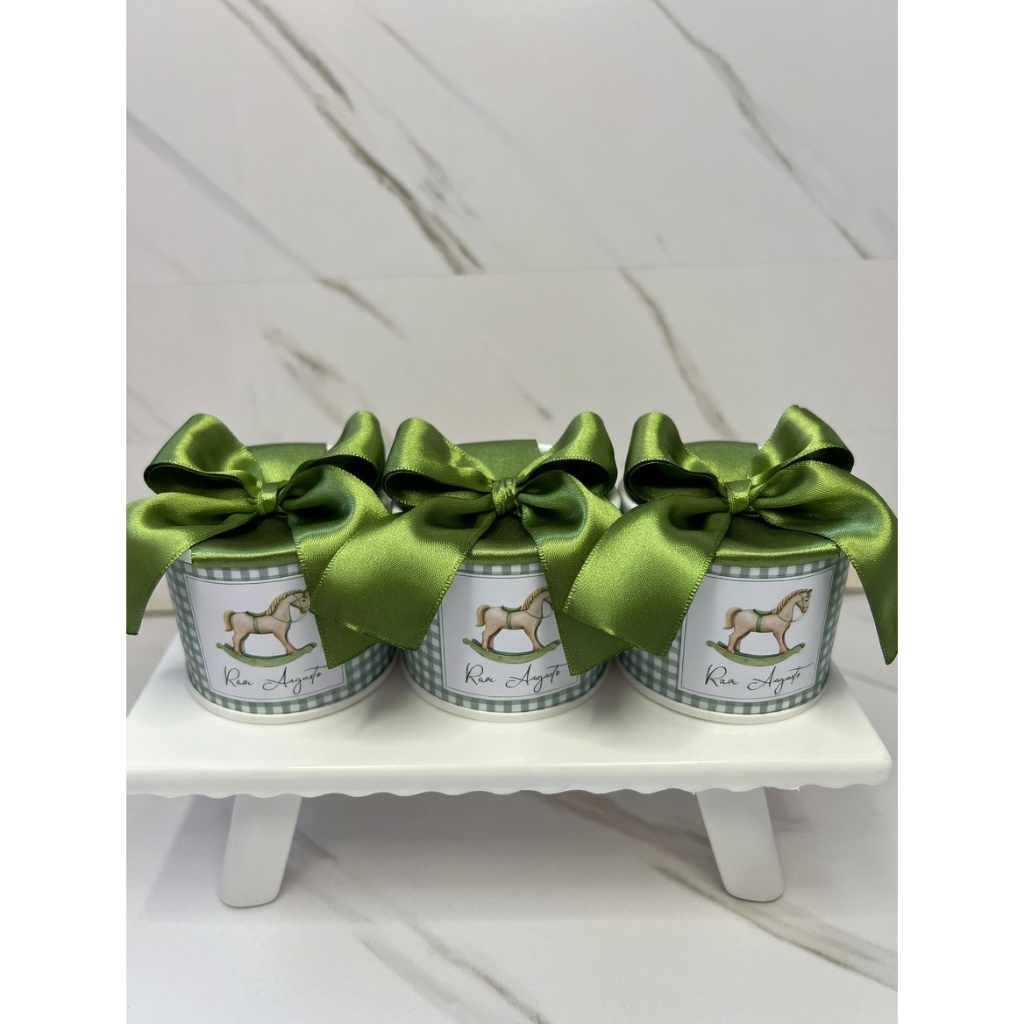 Kit tubolatas personalizadas 5x6 - Maternidade, chá de bebê, aniversário, lembrancinhas festas- cavalinho