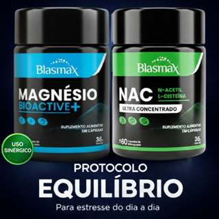 Magnésio Treonato Dimalato Quelato 3 em 1 + NAC 600mg | Energia Sono Imunidade Relaxamento |120 Caps em Oferta na Shopee