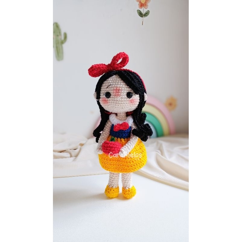 Princesas amigurumi - presente infantil - Princesas disney
