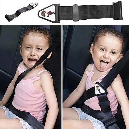 2/4Pcs Ajustador Cinto De Segurança Do Carro Bebê Universal Fivela Fita Fix