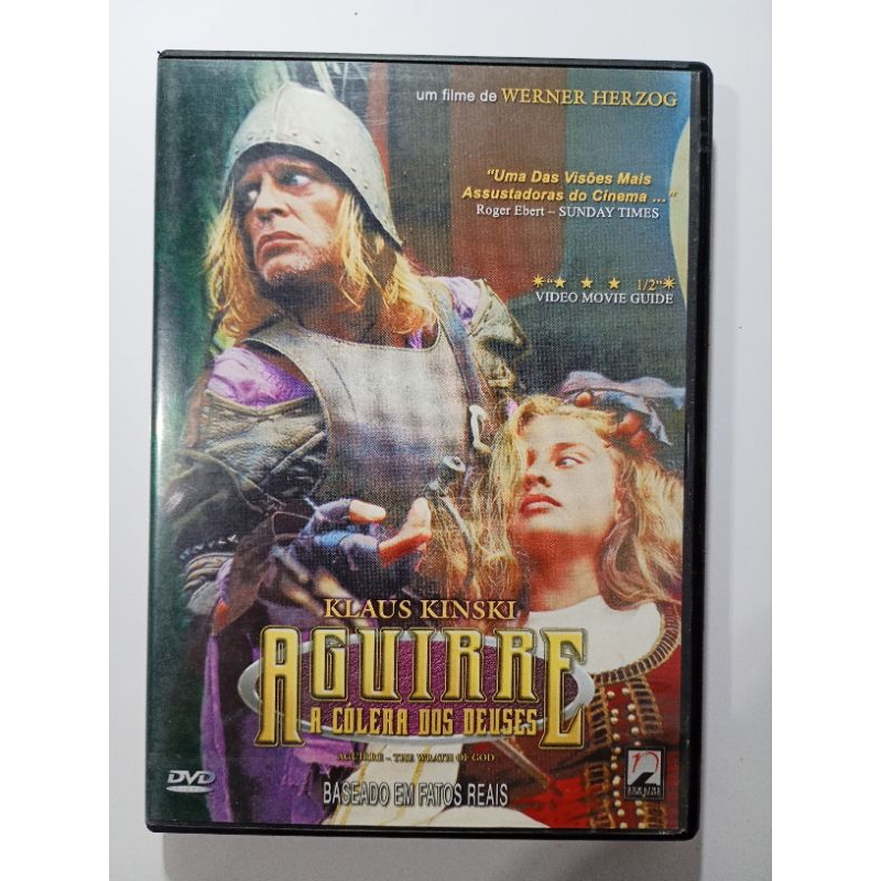 Dvd Aguirre A Cólera Dos Deuses Klaus Kinski Werner Herzog Original Raro