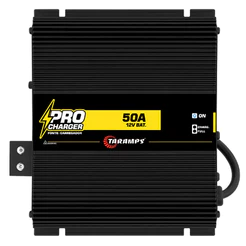 Fonte Taramps 50A Pro Charger Carregador Bateria 12V Som Automotivo Carro Caixa Bob