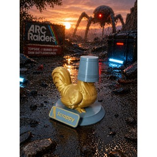 Sucatinha Arc Raiders 3D Decorativo – Colecionável Gamer em PLA | Impressão 3D Exclusiva