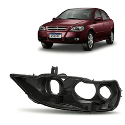 Carcaça Farol Astra 2003 2004 2005 2006 2007 2008 2009 2010 2011 2012 Farolete Foco Duplo