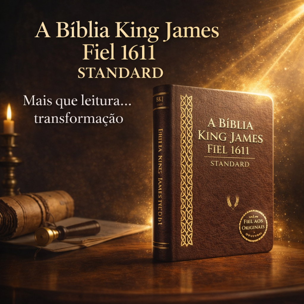 A Bíblia King James Fiel 1611 STANDARD 3 em 1 — O sistema definitivo para restaurar sua fé e sua família.