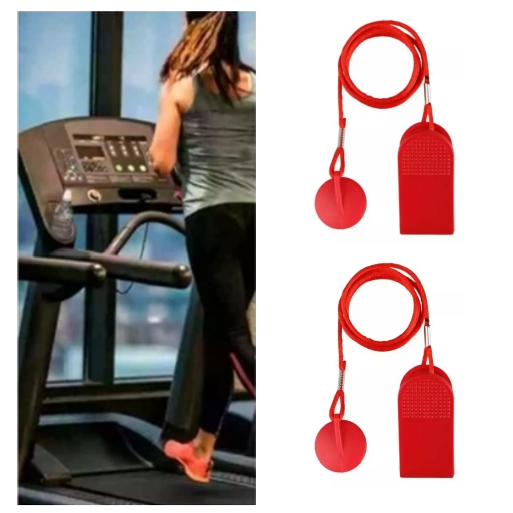 2 kit Chave De Segurança Esteira De Bloqueio Universal Sports Run Para Cinta De Correr
