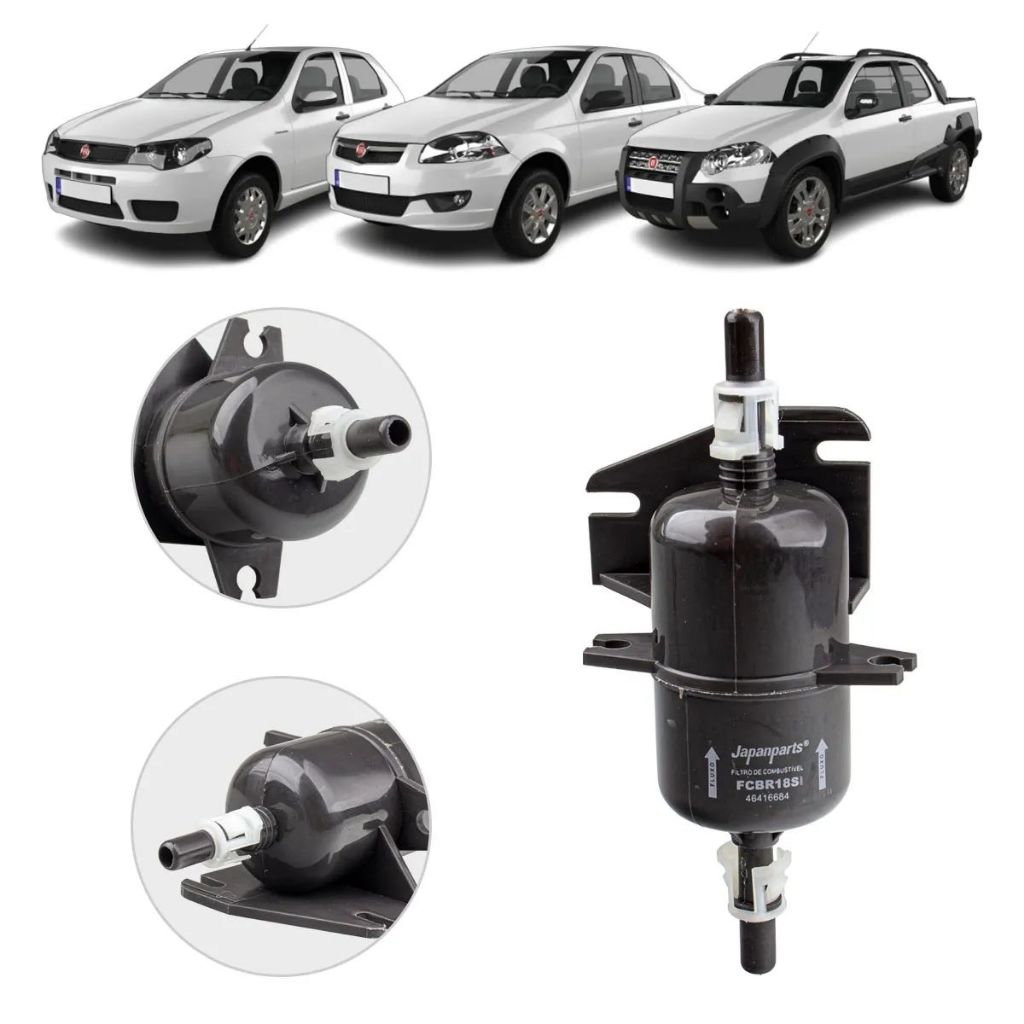 Filtro de Combustível Fiat Palio 1.0 1.5 1.6 1996 A 2004 Vários em Oferta na Shopee