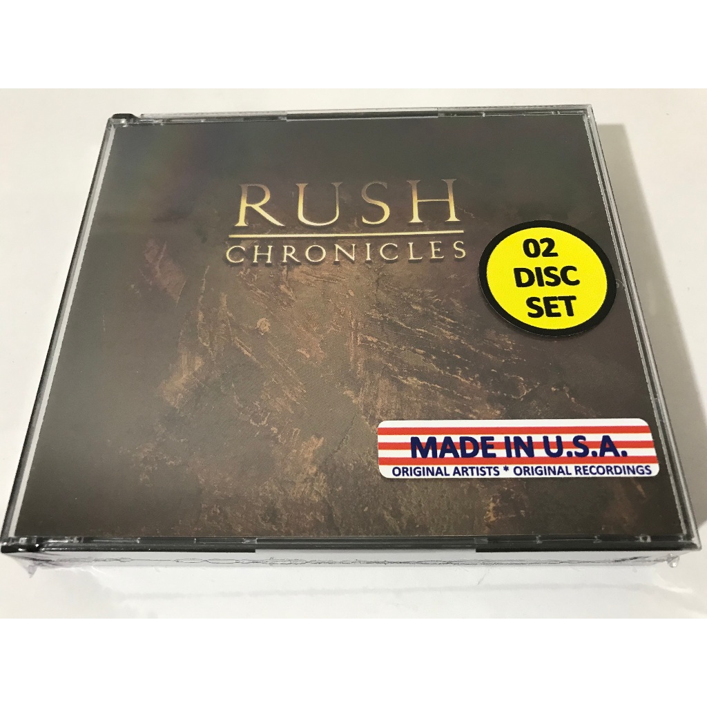 Rush - Chronicles Box (DUPLO) IMPORTADO U.S.A Lacrado de Fabrica (CAIXA DUPLA GROSSA: Fatbox)
