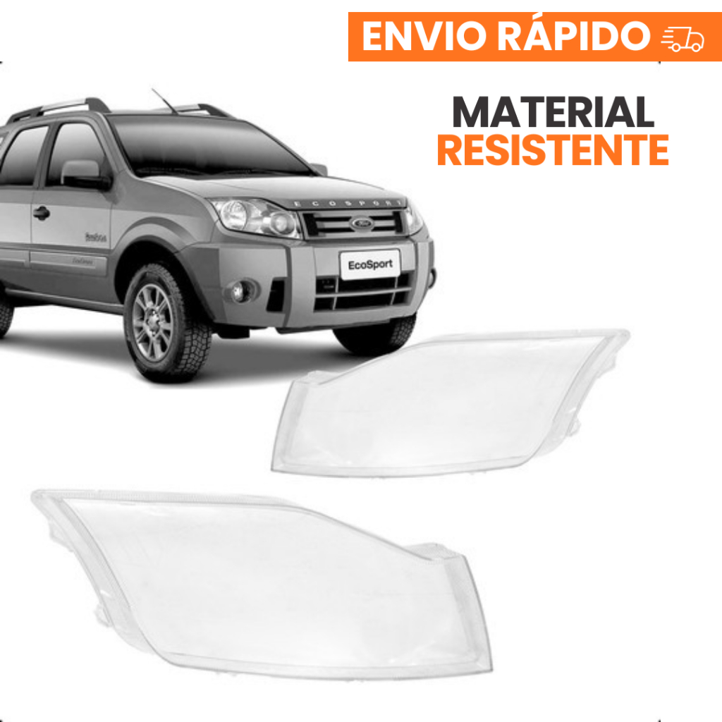 Lente Farol Ford Ecosport 2008 2009 2010 2011 2012