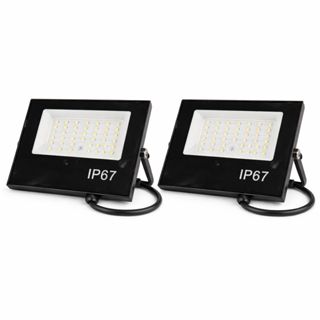 Refletor LED SMD 6500K Branco Frio IP67 Bivolt 110-265V 12x9cm 1 Unidade ou Kit 2 para Jardim Garagem Fachada em Oferta na Shopee