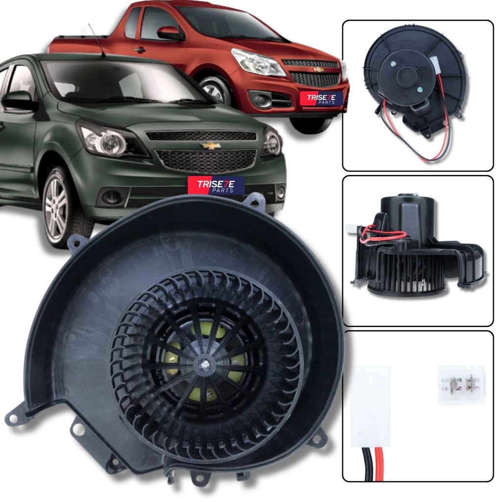 Ventilador Interno GM Agile e Montana (frente do agile) 2009 2010 2011 2012 2013 2014 2015