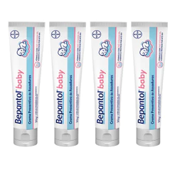 Kit com 4 Cremes Pomada de Assadura 30gr Cada - Bepantol