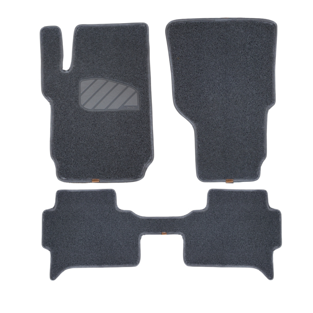 Tapete Automotivo Amarok Com Porta Copos 2010-2026 Vinil 12mm Grafite Inteiriço Luxo Sob Medida