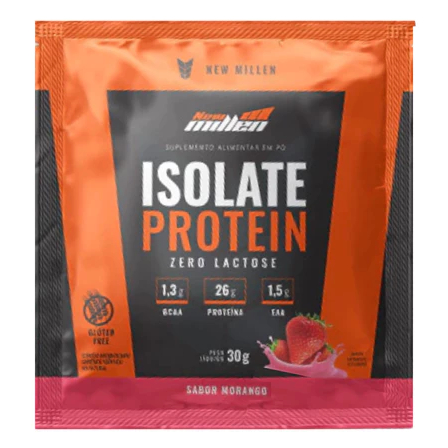 Kit 6 - New Millen Isolate Protein Sachê (30g) — imagem 2 de 2