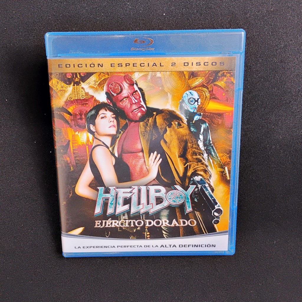 BLURAY - Hellboy II - El Ejército Dorado (IMPORTADO COM PT-BR) DUPLO