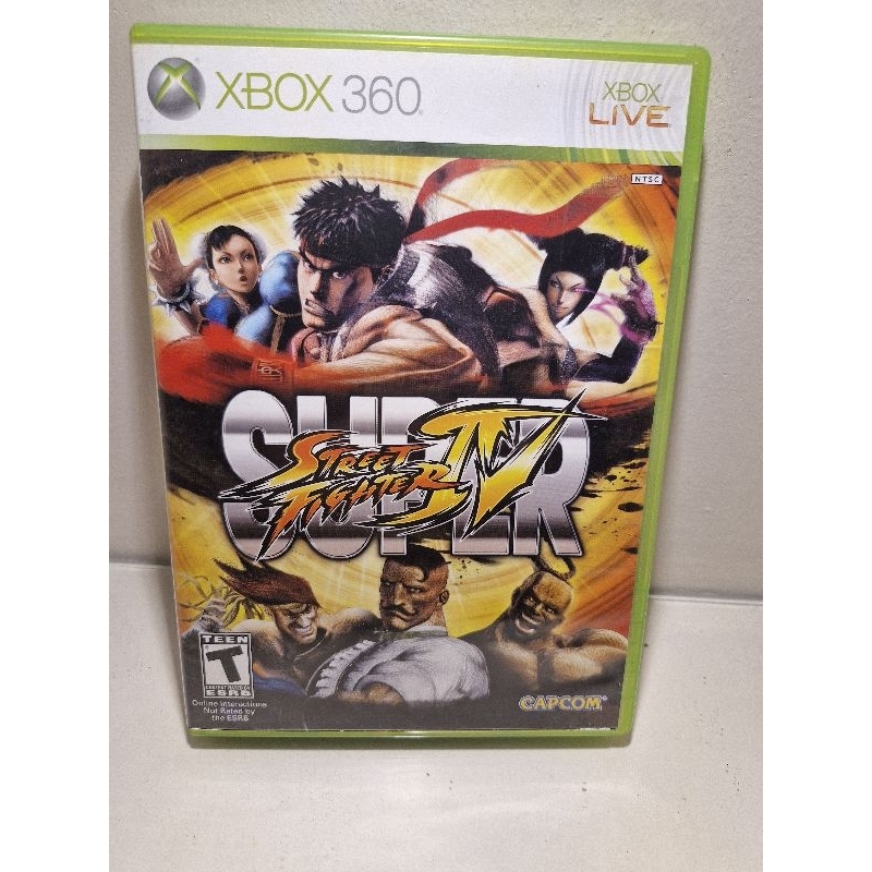 Super Street fighter 4 xbox 360 original em mídia física