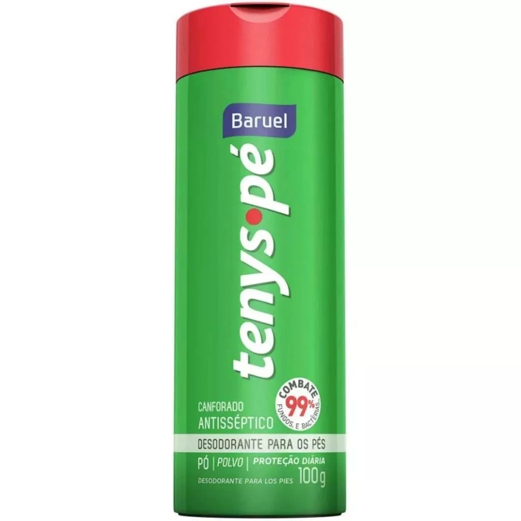 Desodorante Baruel Tenys Pé Canforado 100g