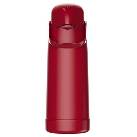 Garrafa Termica Magic Pump Bomba de Pressao Vermelha 1,8 Litros TERMOLAR