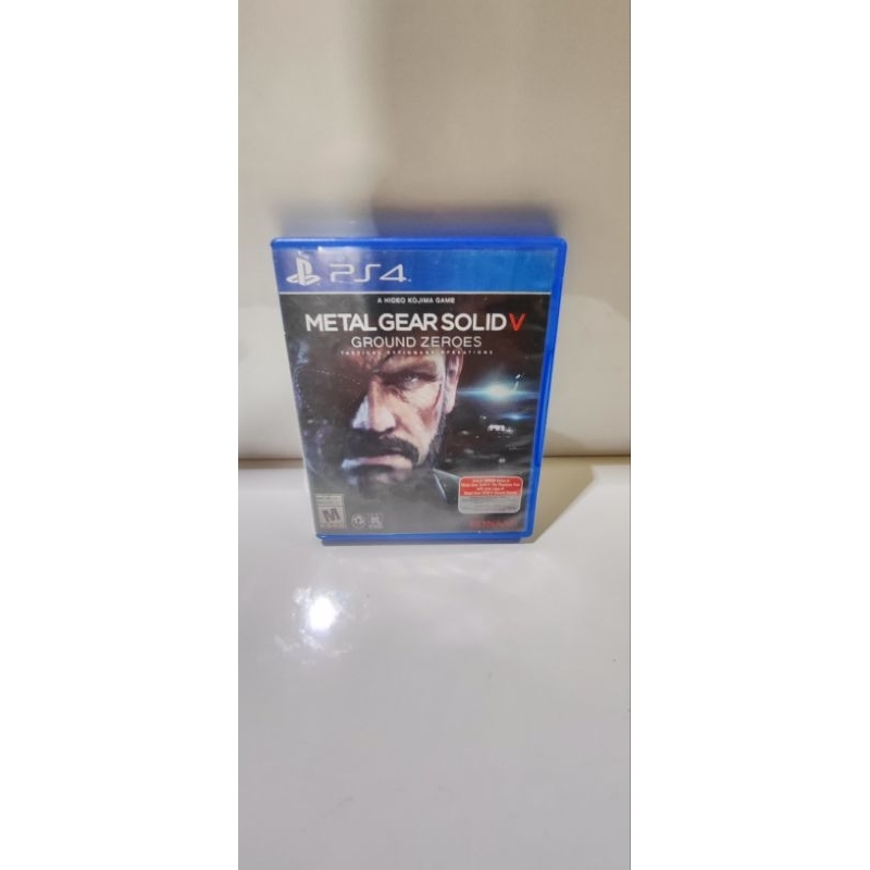 Metal Gear Solid V Ground Zeroes PS4 – Original Mídia Física