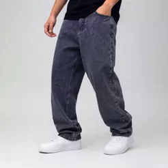 Calça Balão Jeans Masculina Marmorizada Streetwear Larga Baggy Y2K Skatista 36 ao 48
