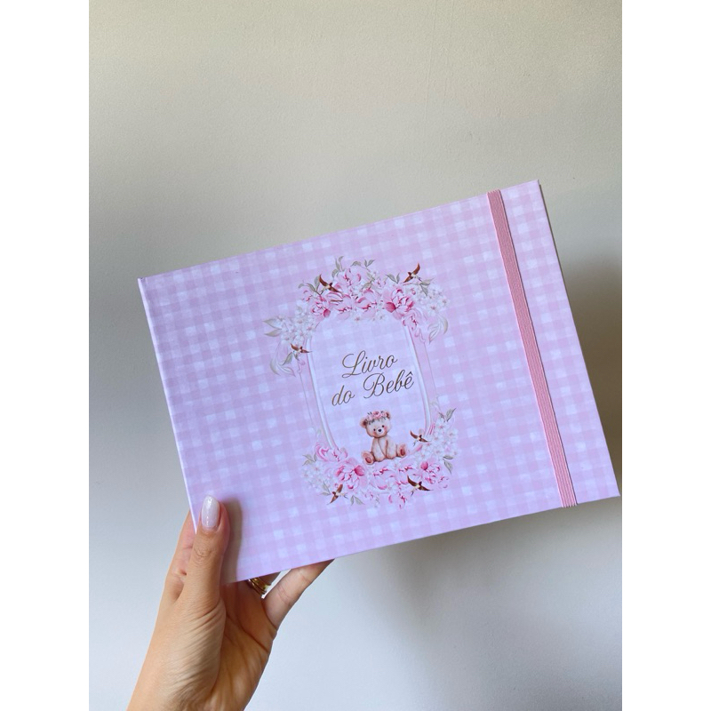 Fichário Livro do Bebê Personalizado, Diário do Bebê, Maternidade