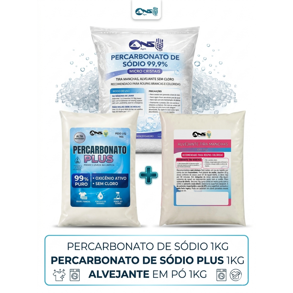 KIT TIRA MANCHAS 3KG - EFICAZ E PRATICO