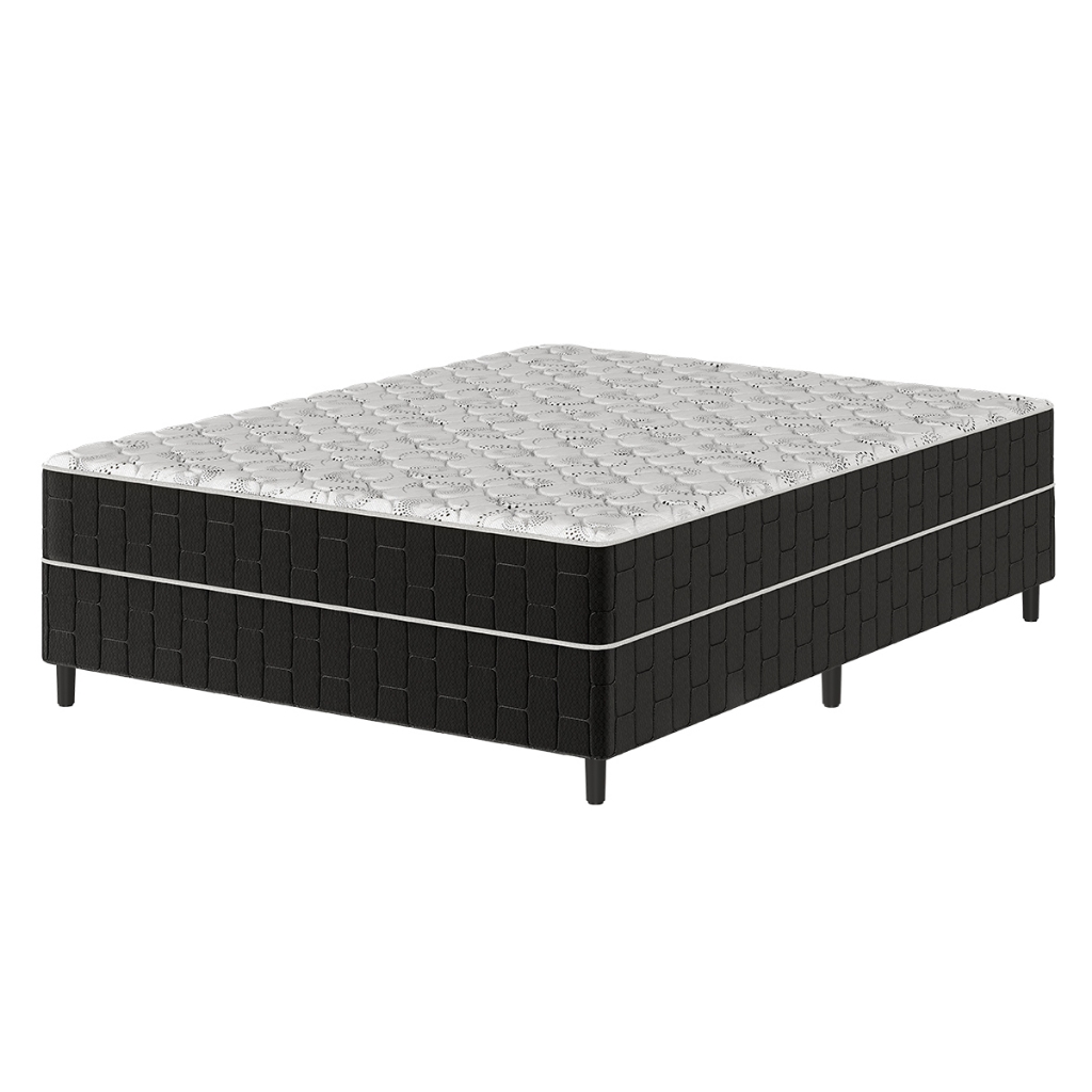 Colchão Cama de Casal Espuma D28 138x188 Cama Casal Conjugada Marsha Plus Umaflex