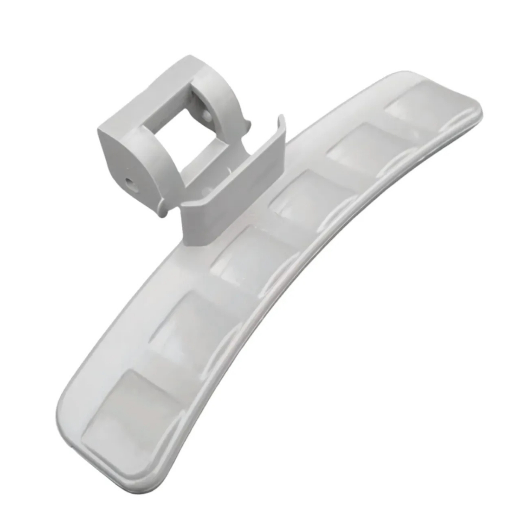 PUXADOR PORTA COMPATIVEL LAVA E SECA SAMSUNG DC64-01524A BRANCO