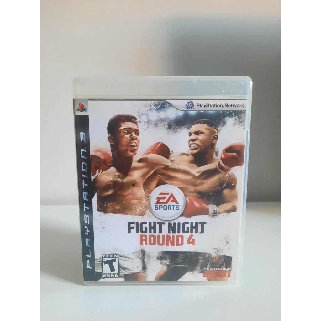 Fight Night Round 4 PS3 Mídia física