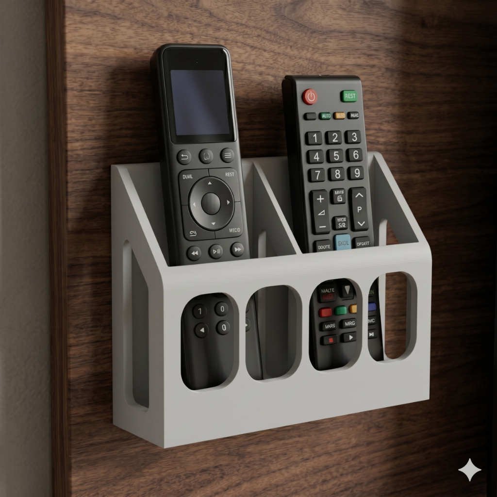 Suporte  Universal Organizador de parede para controle remoto TV / Ar Condicionado / Home home Theater / Projetor