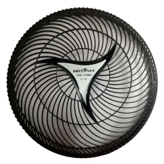 Grade Dianteira - Traseira - Helice e Base para Ventilador de Coluna BVT350 Britania