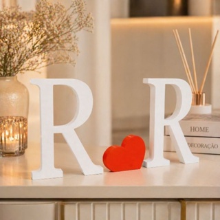 Kit 2 Iniciais mais coração Personalizada Para Decoração/Festa/Aniversários/casamento 10cm em Oferta na Shopee