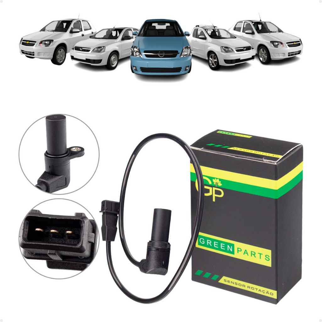 Sensor Rotação Chevrolet Celta 1.4 8V Prisma 1.4 8V Flex 2006 A 2012 Corsa 1.8 8V 2003 A 2009
