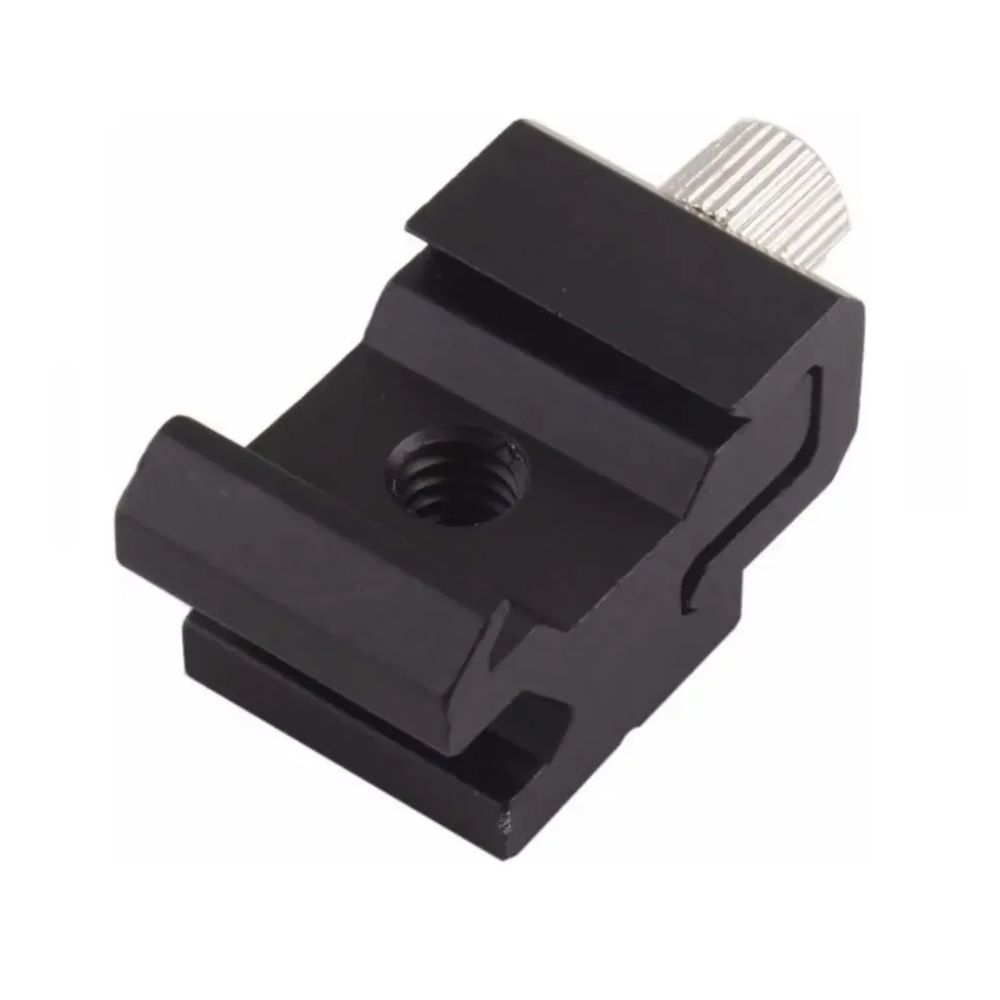 Adaptador De Sapata De Flash Para Tripé Com Rosca 1/4