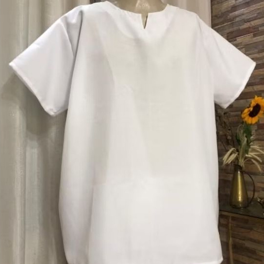 Camisu/ bata de ração masculina de Oxford Umbanda/Candomblé/Quimbanda/Ifá