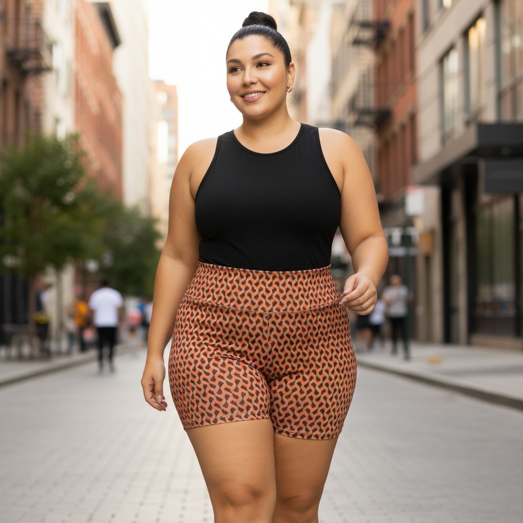 Bermuda Suplex Feminina Plus Size Zero Transparência Confortável para Academia Treio Dia a Dia