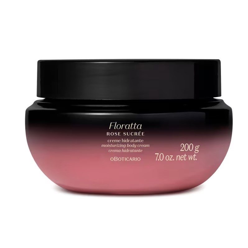Combo Creme Hidratante Corporal Floratta Rose Sucrée 200g (2 unidades) O Boticário