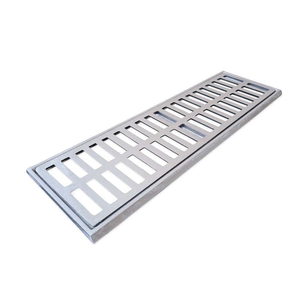 Ralo Grelha 15x60 Pluvial C/ Suporte