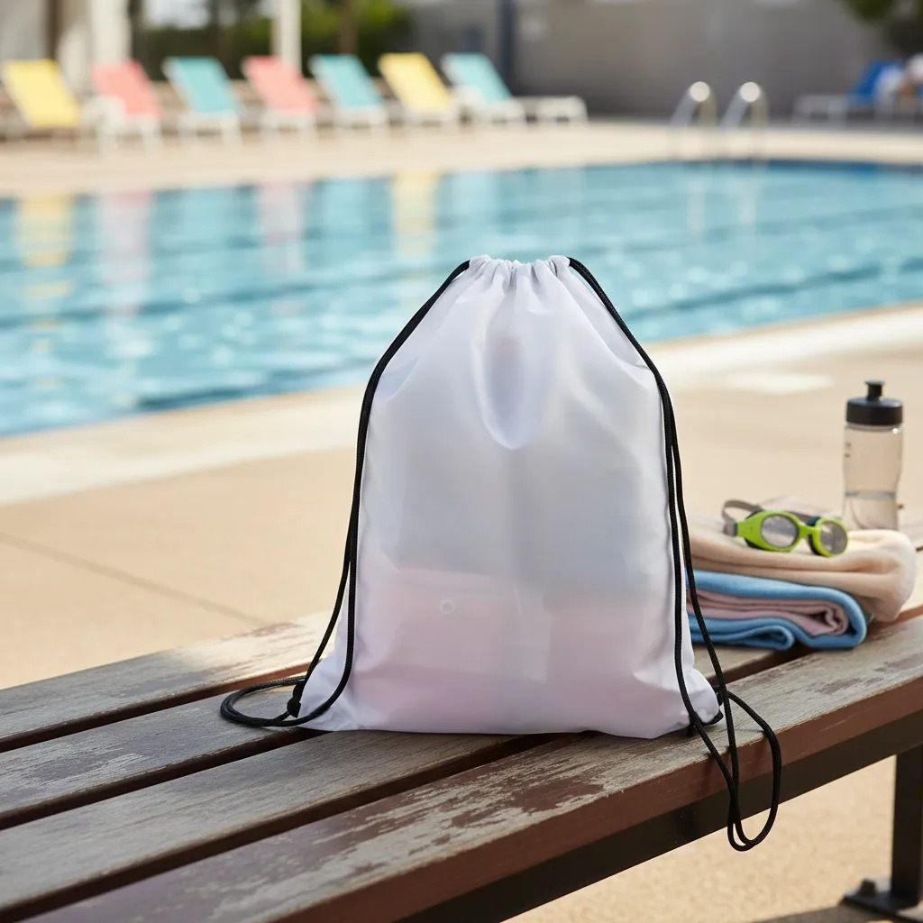 Mochila de Saco Nylon 70 Esporte Academia Chuteira Roupas Raquete Bola de futebol