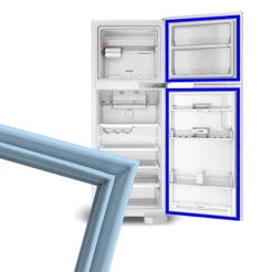 Kit Borracha Vedação Geladeira Para Marca Continental 320 340L RDV37 RDN37 Medidas 41x58 58x115
