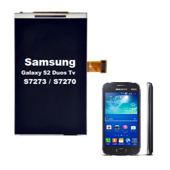 Peça LCD compatível com Galaxy S2 Duos Tv S7273 / S7270 / 7273 Celular SAMSUNG Visor Tela Display