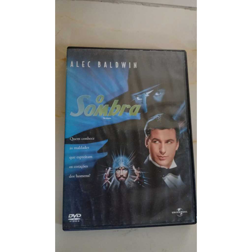 DVD O SOMBRA - ORIGINAL CONSERVADO - ALEX BALDWIN