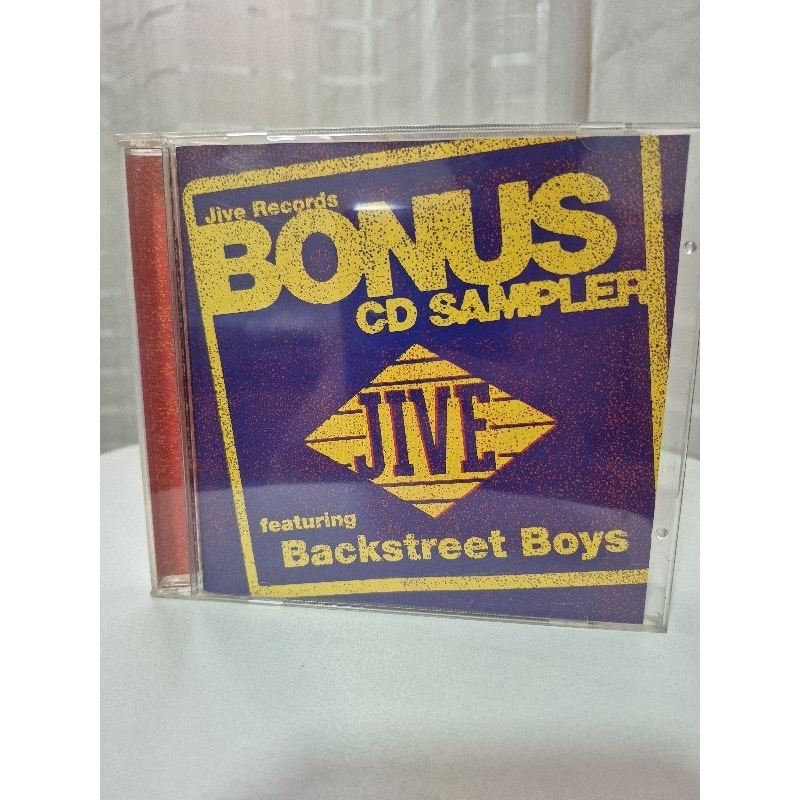 CD single Backstreet Boys Bonus Sampler Jive Records (1998) - Raro Promo Importado  leia toda a descrição